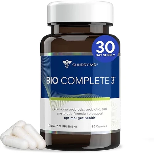 Bio Complete 3 supplement with probiotic blend ingredients